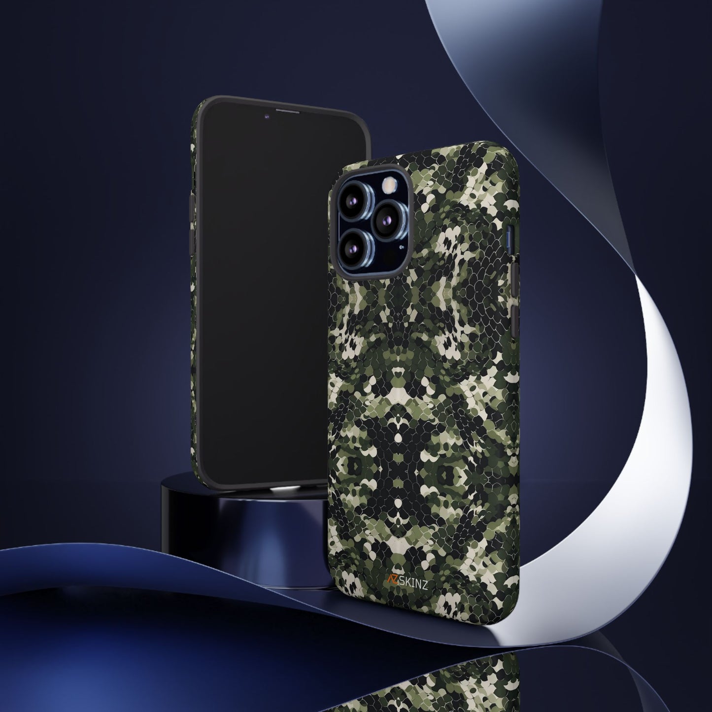 seamless camo tough phone case