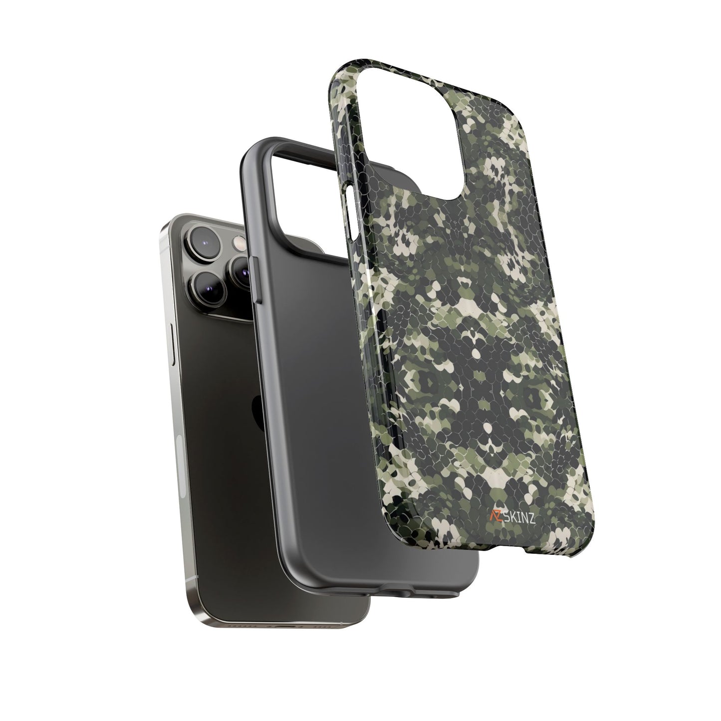 seamless camo tough phone case