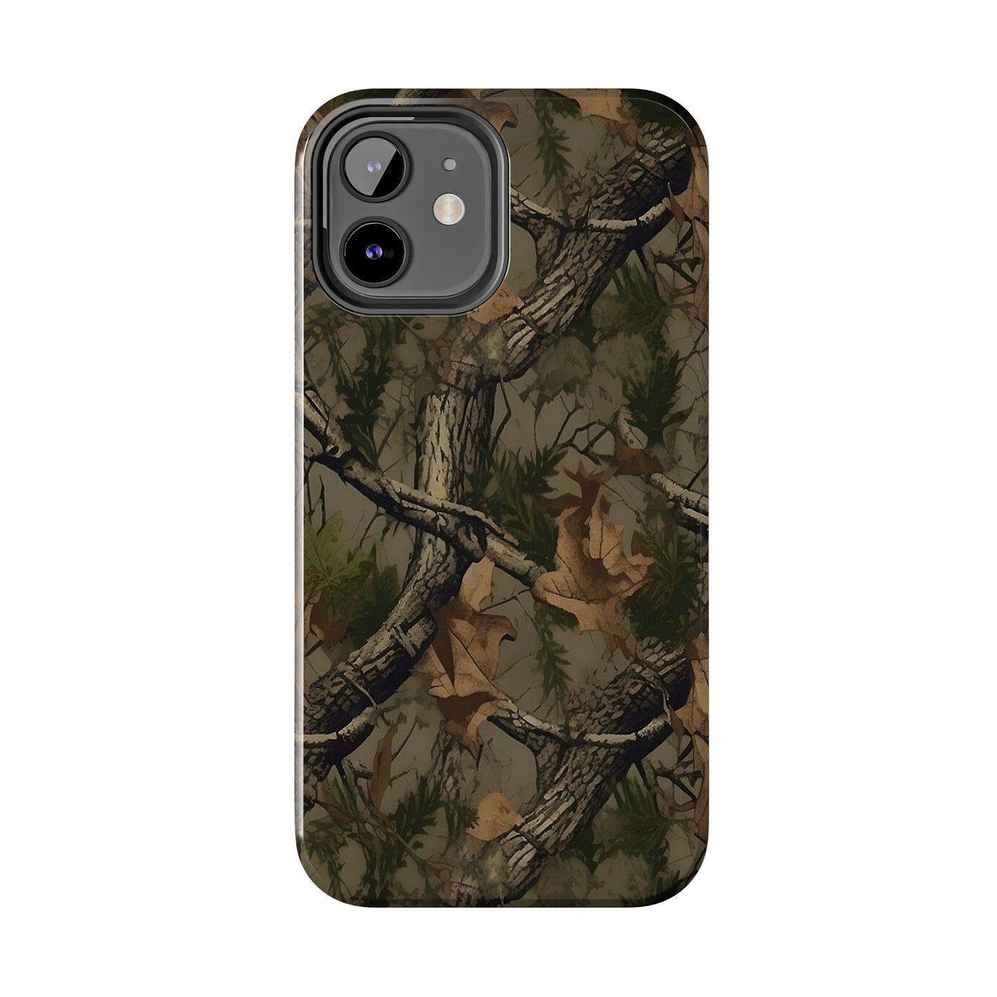 Camouflage Tree Pattern Tough Phone Case