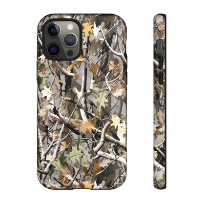 Camouflage Tree Hunting Tough Phone Case