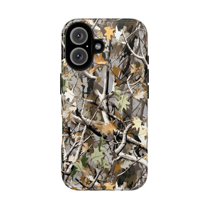 Camouflage Tree Hunting Tough Phone Case
