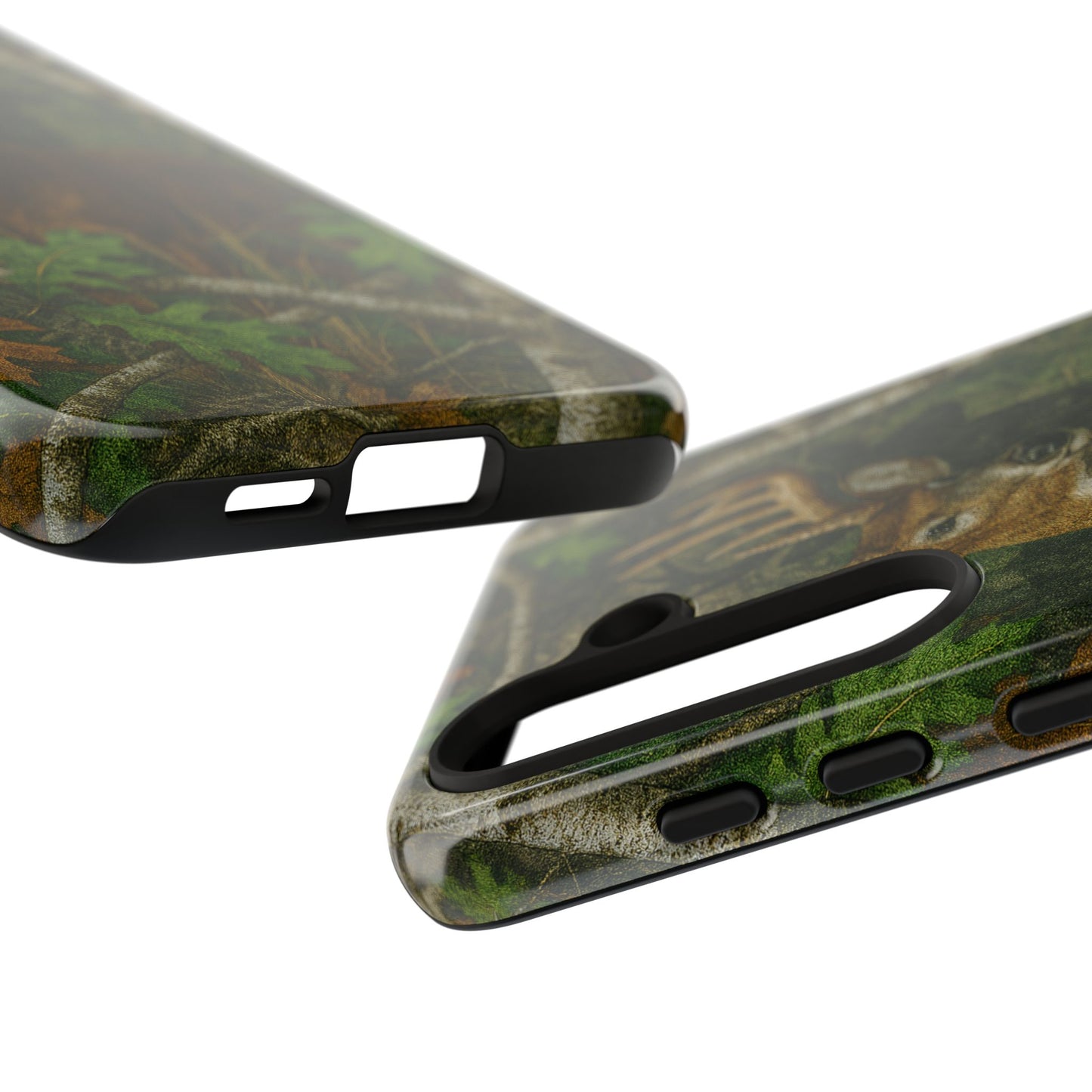 Deer Vintage Tree Camouflage Tough Phone Case