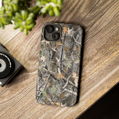 Tree Pattern Designs Tough Phone Case