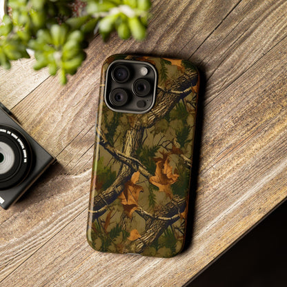 TREE CAMO HUNTING TOUGH PHONE CASE