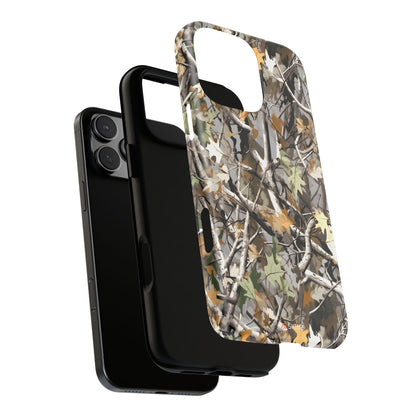 Camouflage Tree Hunting Tough Phone Case