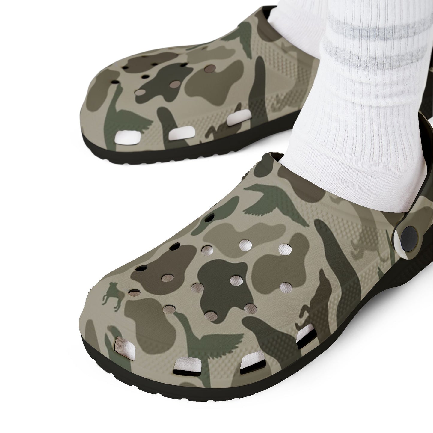 Duck Dog Camo EVA Foam Rubber Shoes