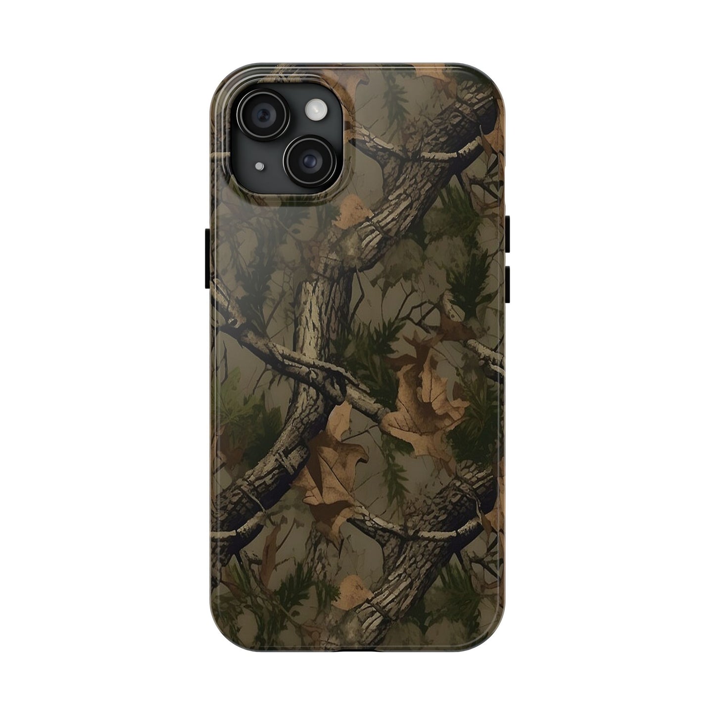 Camouflage Tree Pattern Tough Phone Case