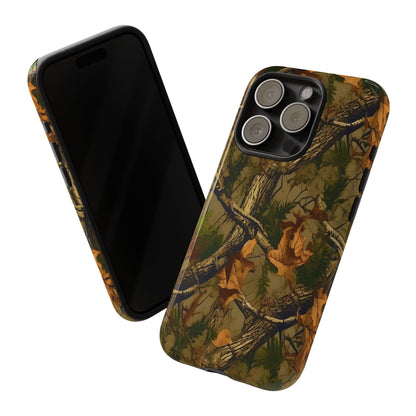 TREE CAMO HUNTING TOUGH PHONE CASE