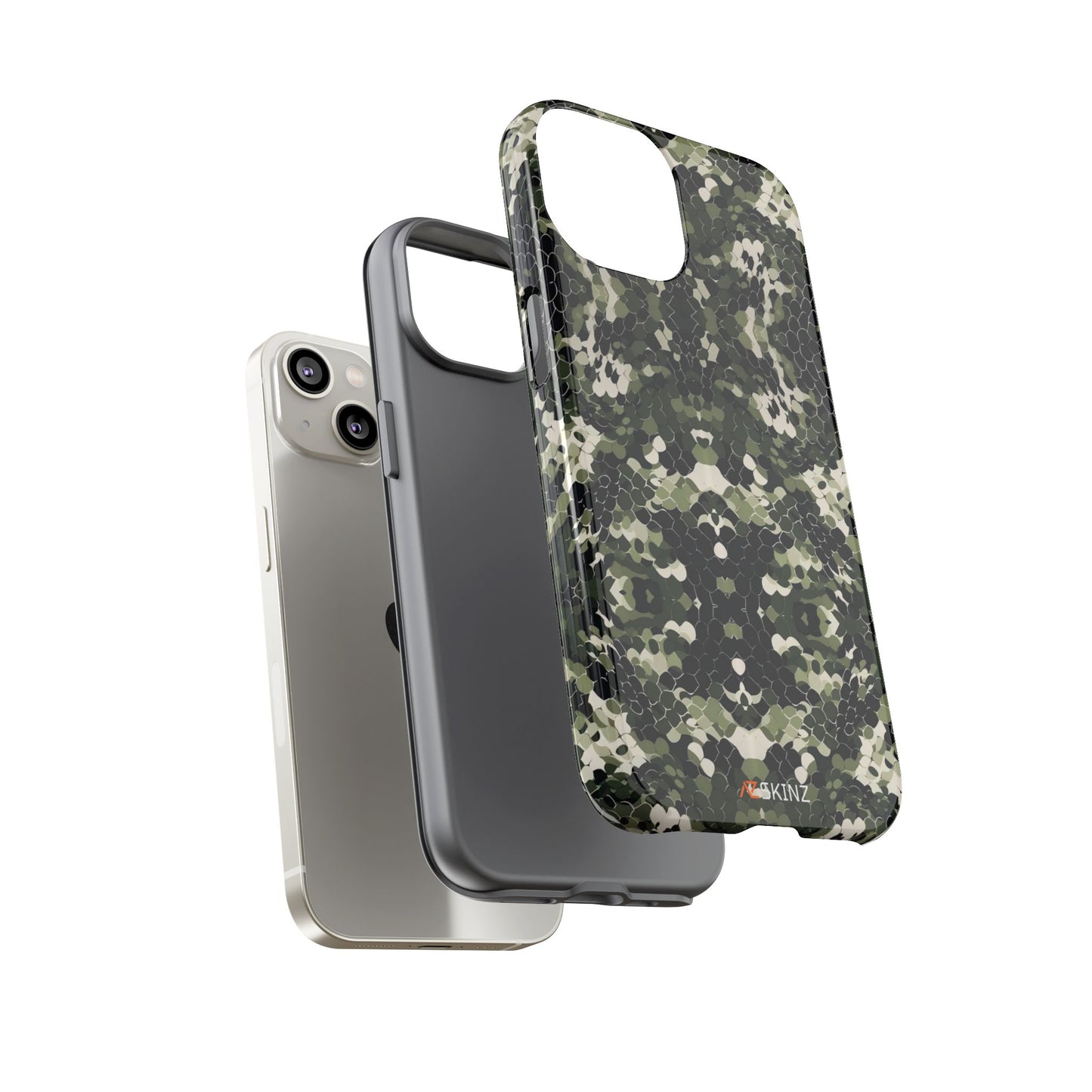 seamless camo tough phone case