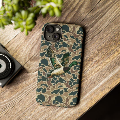 Camouflage Duck Tough Phone Case