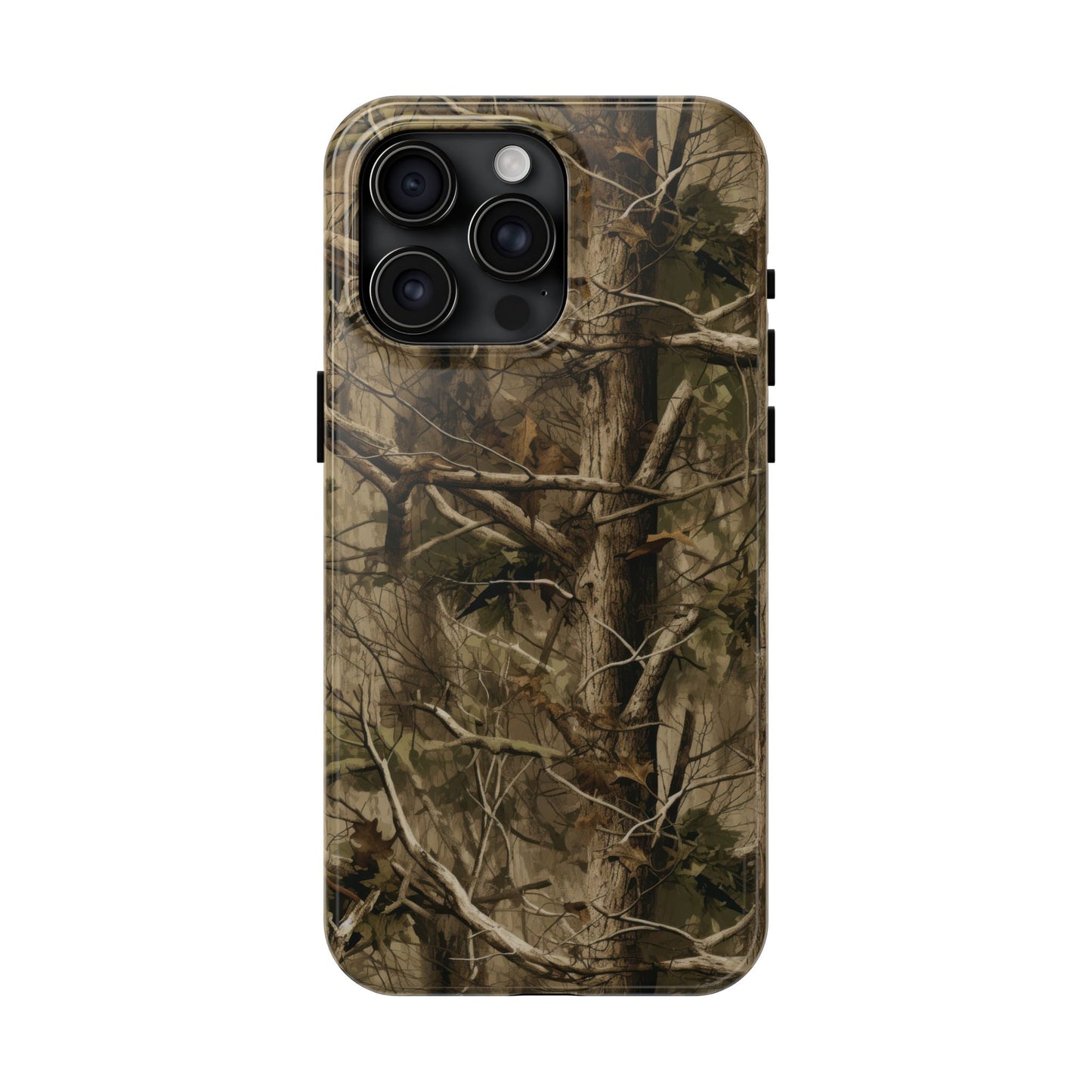 TREE CAMO TOUGH PHONE CASE