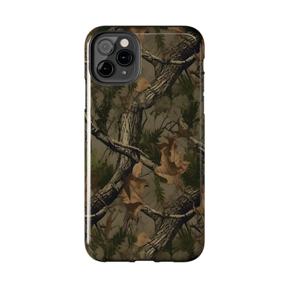 Camouflage Tree Pattern Tough Phone Case