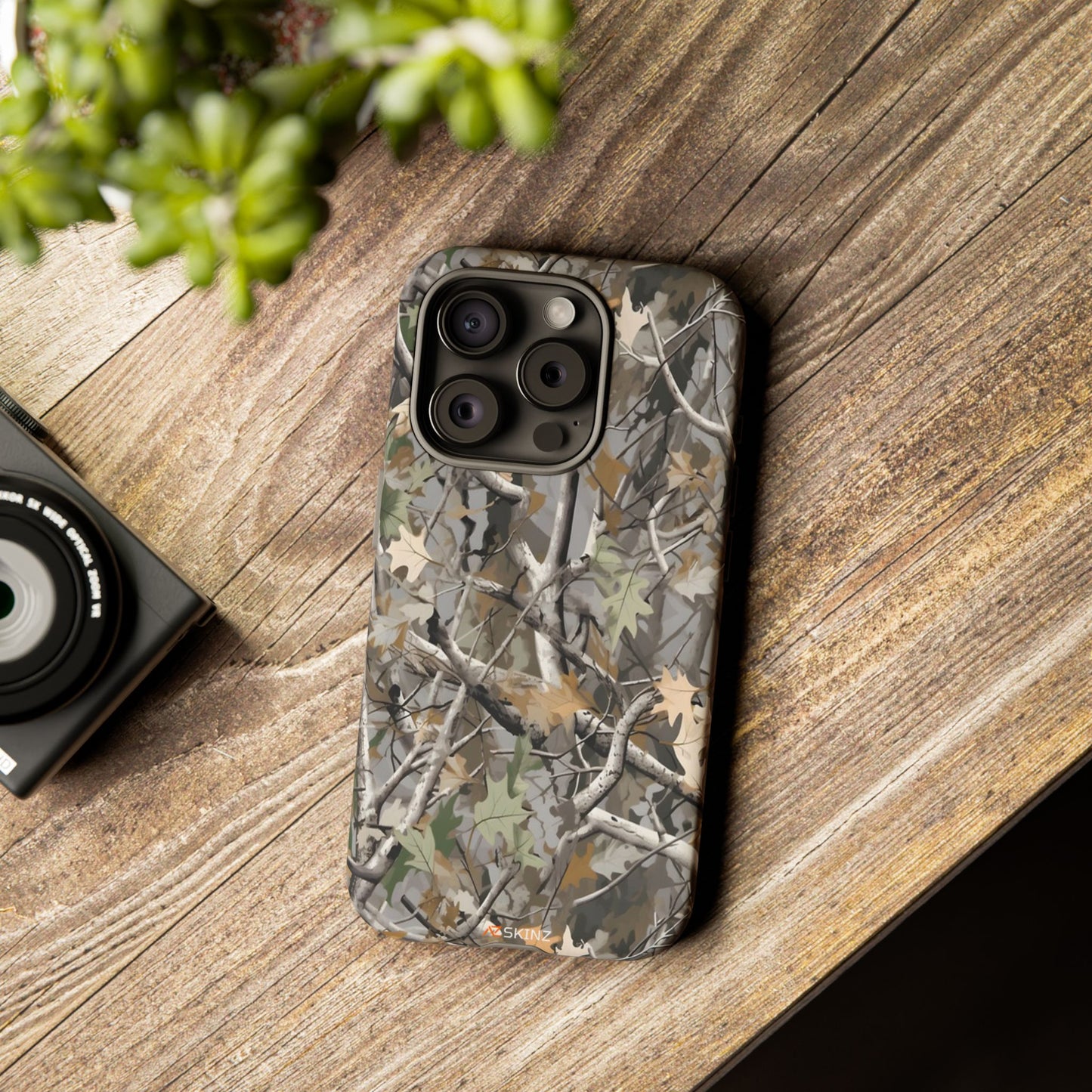 Tree Pattern Designs Tough Phone Case