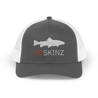 Mountain Trout Flat Brim Trucker Cap