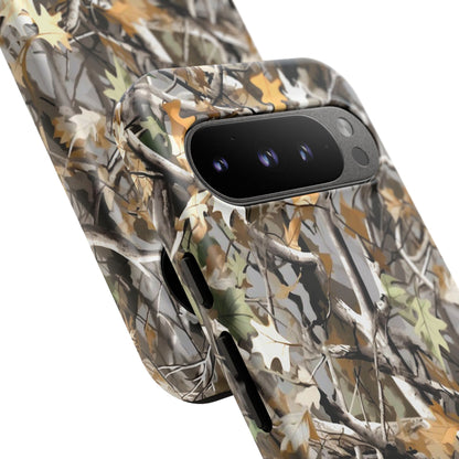 Camouflage Tree Hunting Tough Phone Case