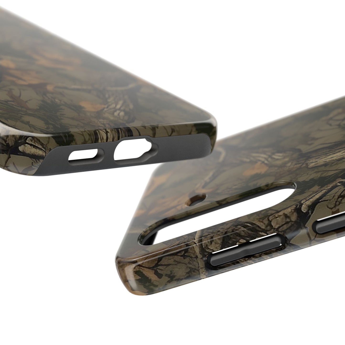 Camouflage Tree Pattern Tough Phone Case