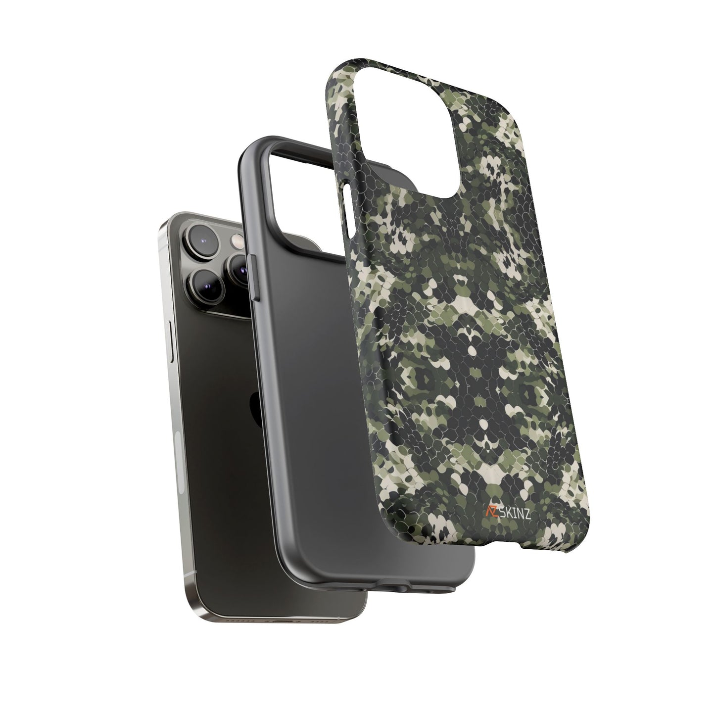 seamless camo tough phone case