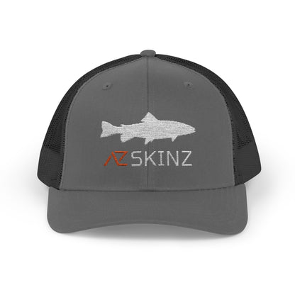 Mountain Trout Flat Brim Trucker Cap