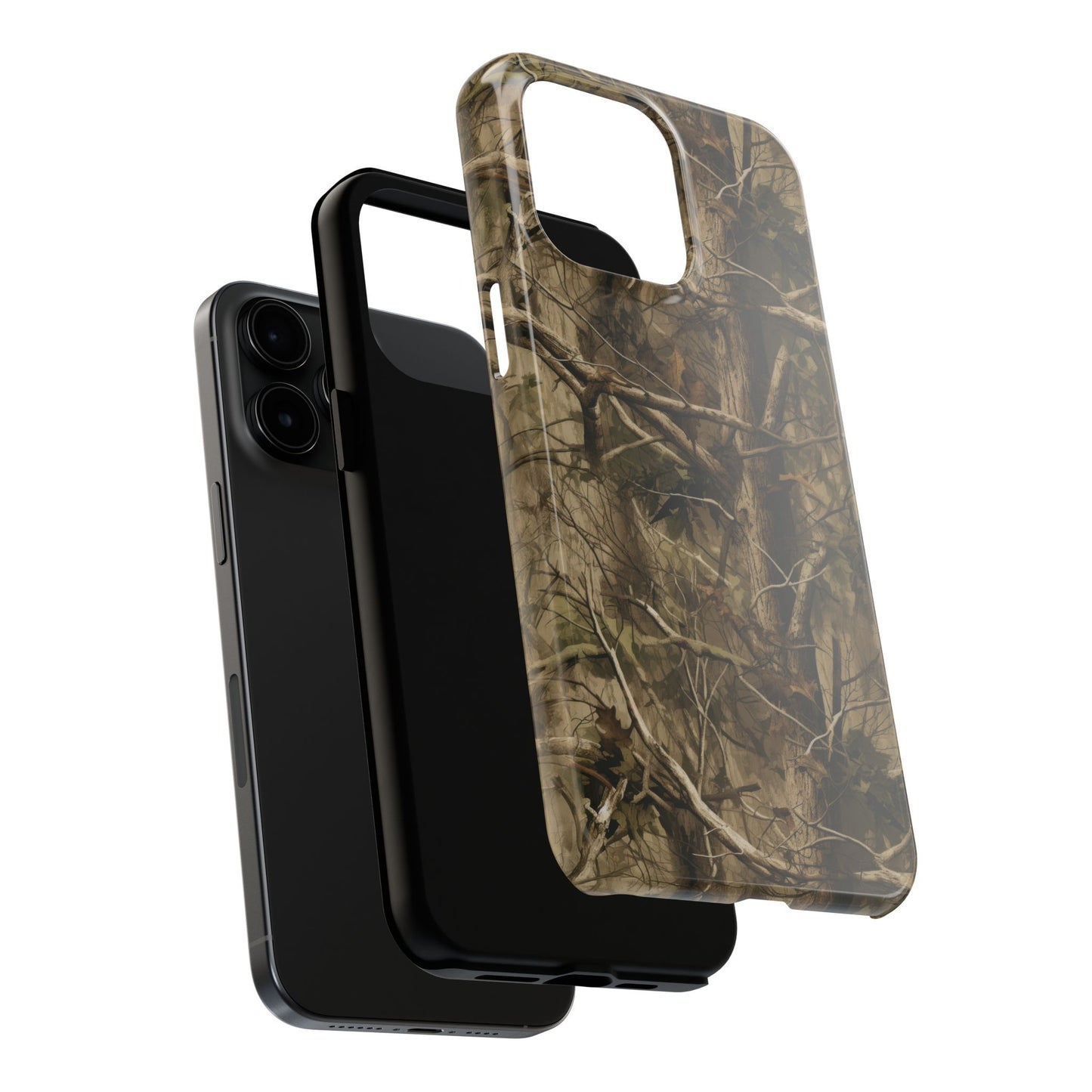 TREE CAMO TOUGH PHONE CASE