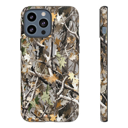 Camouflage Tree Hunting Tough Phone Case