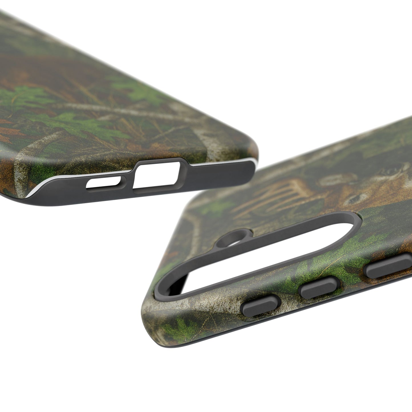 Deer Vintage Tree Camouflage Tough Phone Case