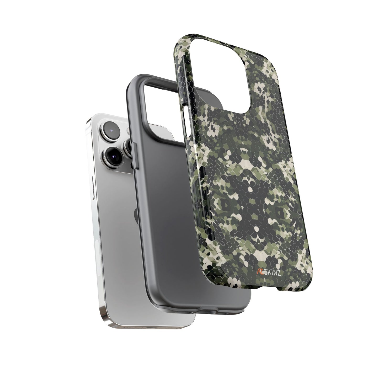 seamless camo tough phone case