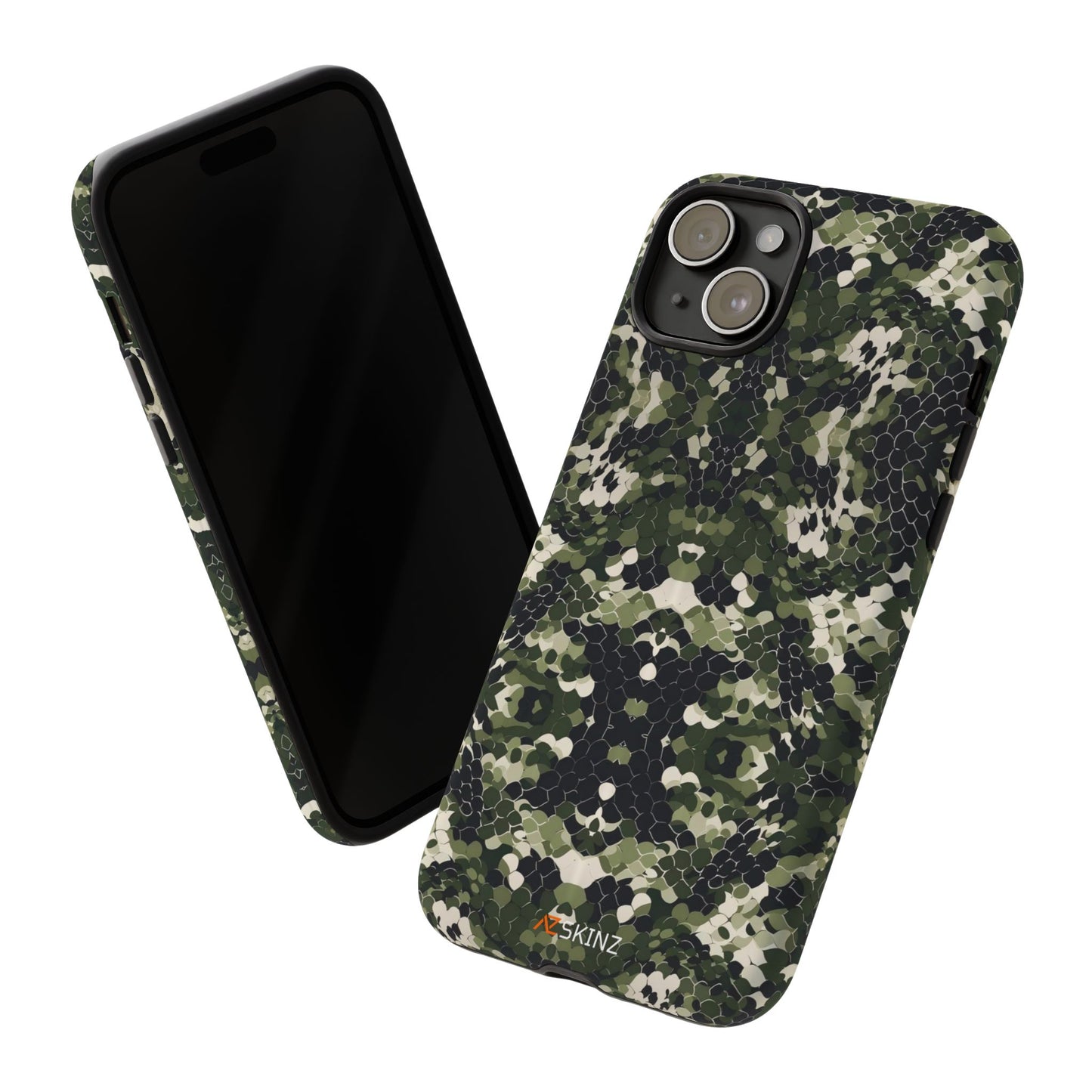 seamless camo tough phone case