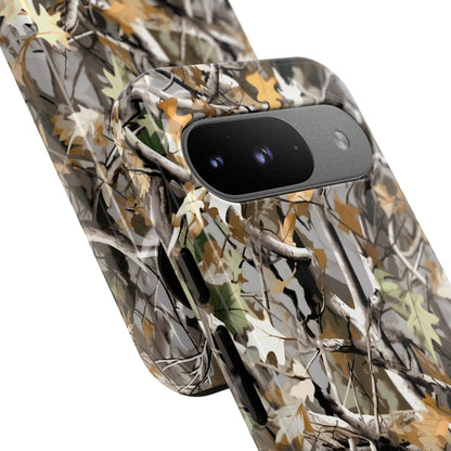 Camouflage Tree Hunting Tough Phone Case