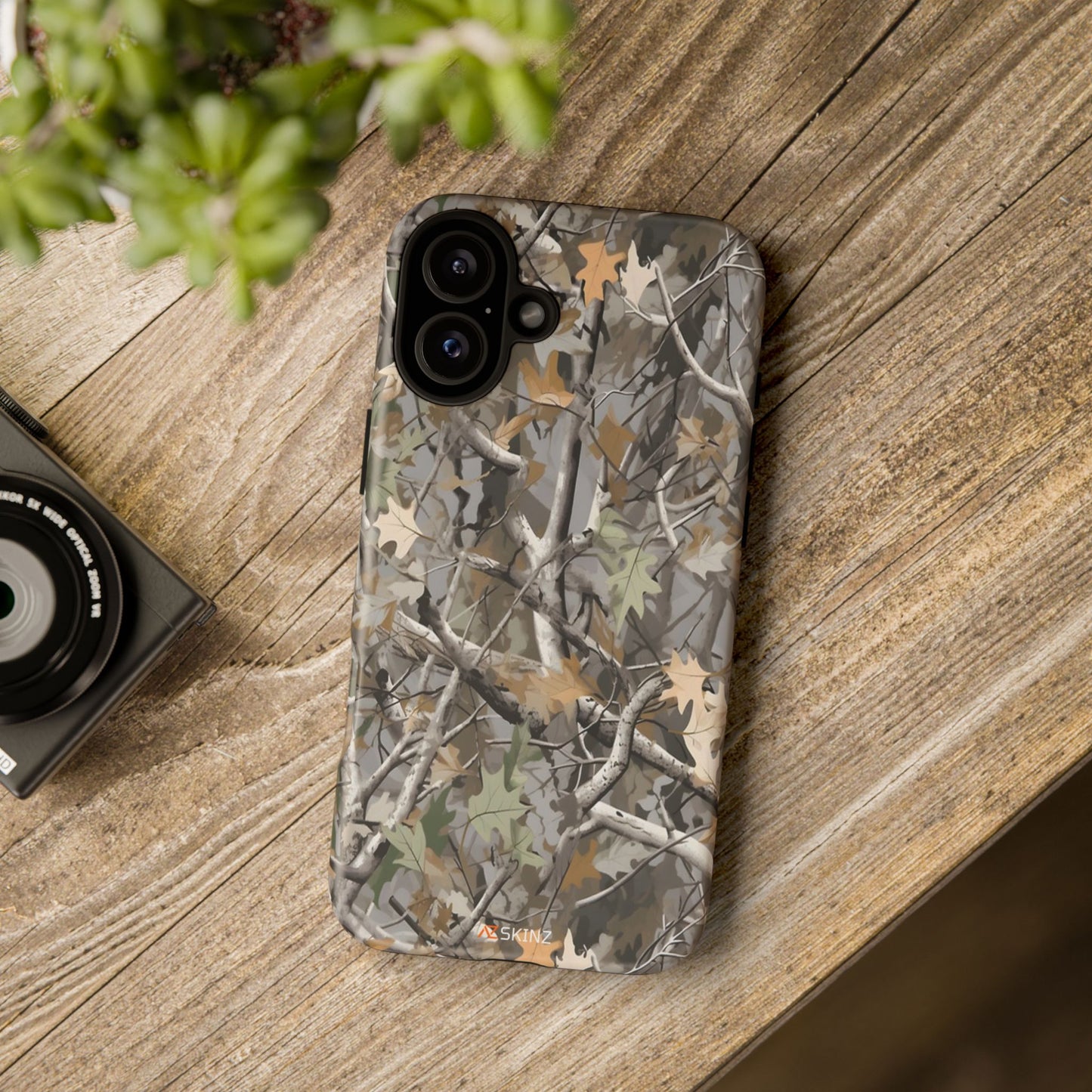 Tree Pattern Designs Tough Phone Case
