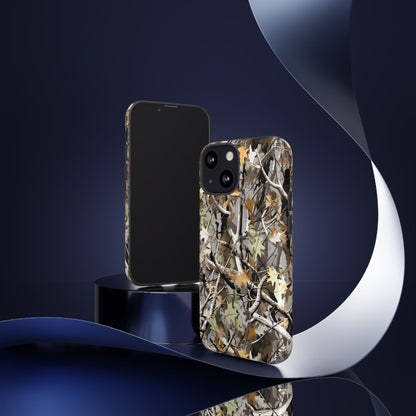 Camouflage Tree Hunting Tough Phone Case