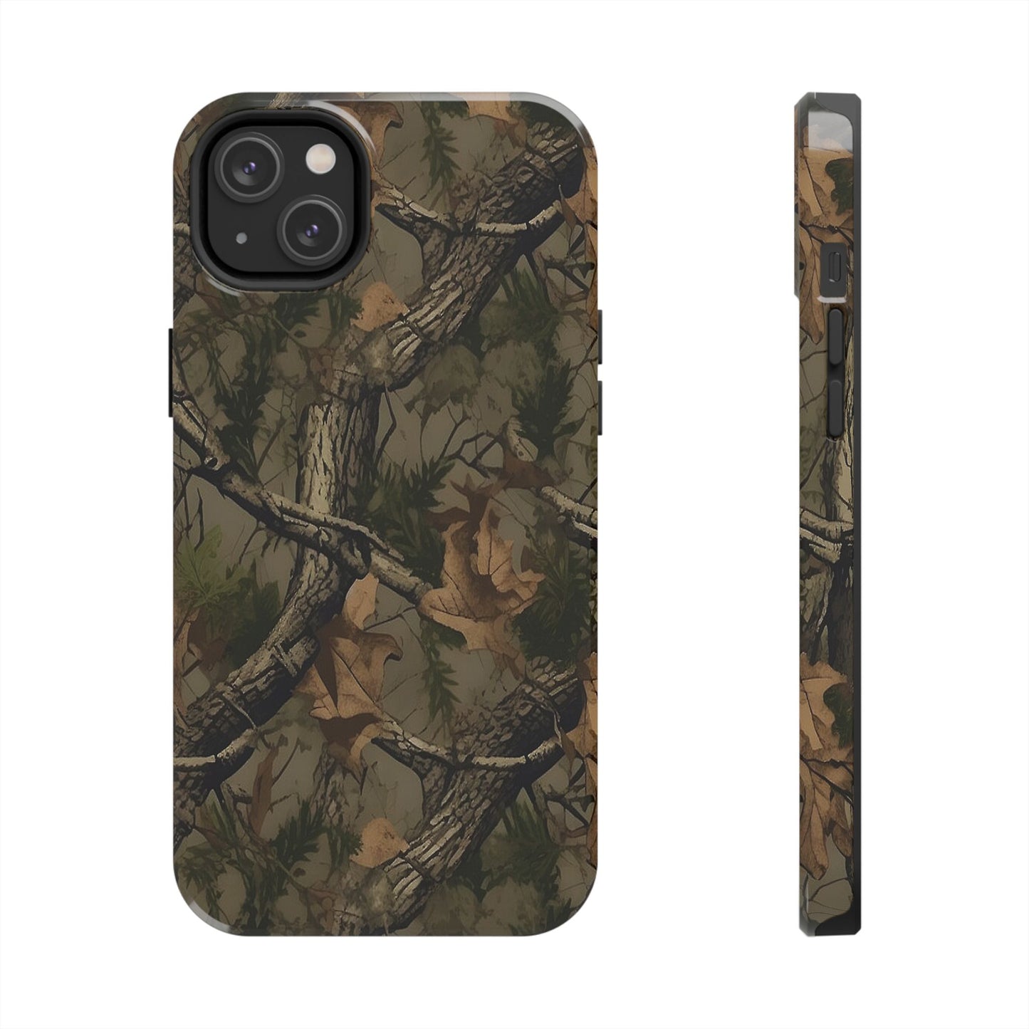 Camouflage Tree Pattern Tough Phone Case