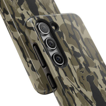 VINTAGE DUCK HUNTING CAMO TOUGH PHONE CASE – DOG HUNTER GIFT