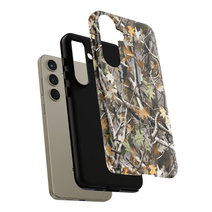 Camouflage Tree Hunting Tough Phone Case