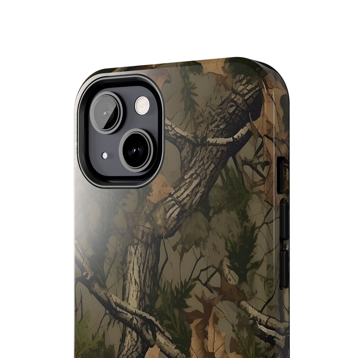 Camouflage Tree Pattern Tough Phone Case