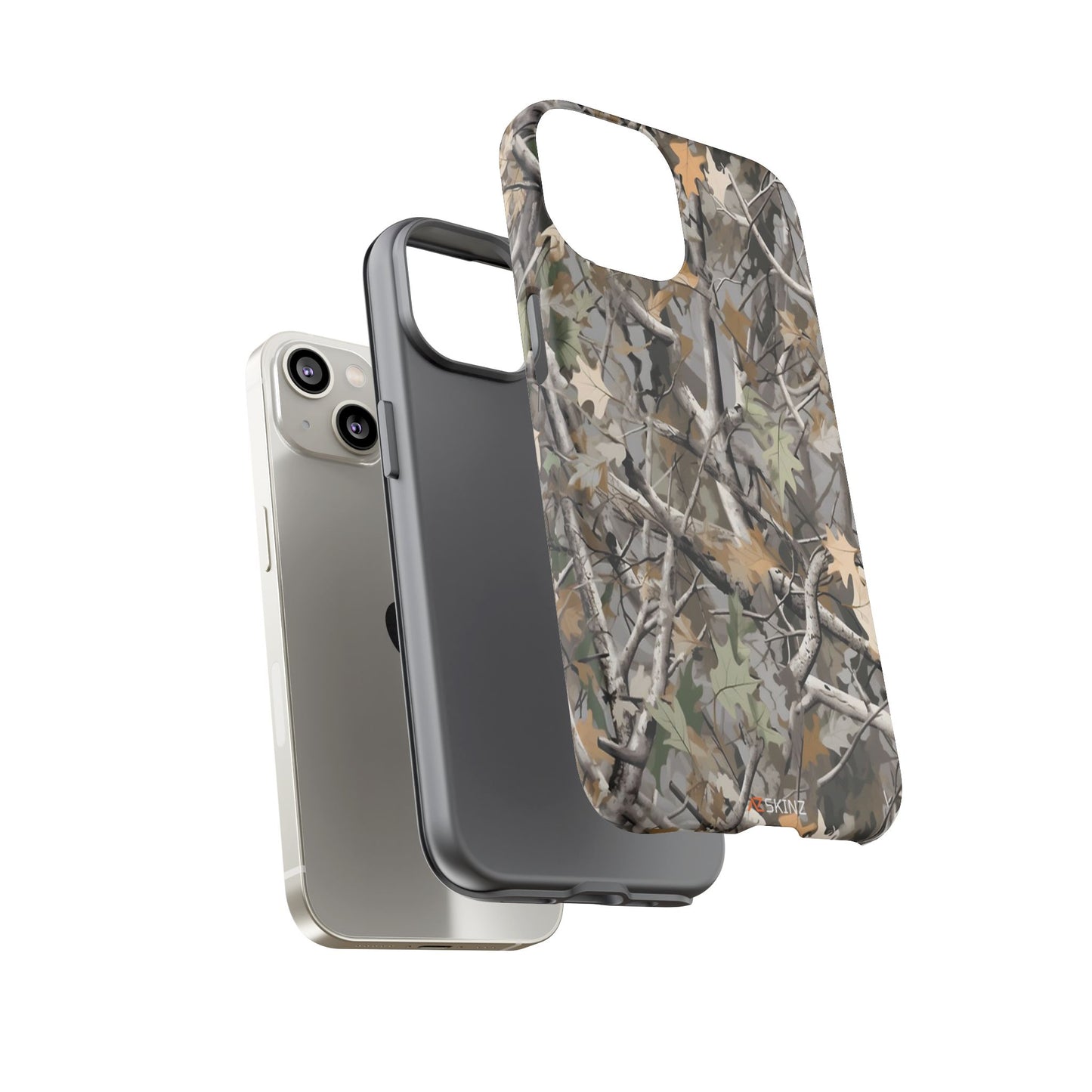 Tree Pattern Designs Tough Phone Case
