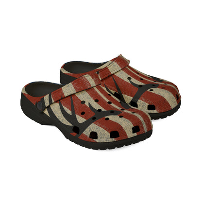 Deer Patriotic EVA Foam Rubber Shoes