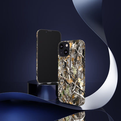 Camouflage Tree Hunting Tough Phone Case