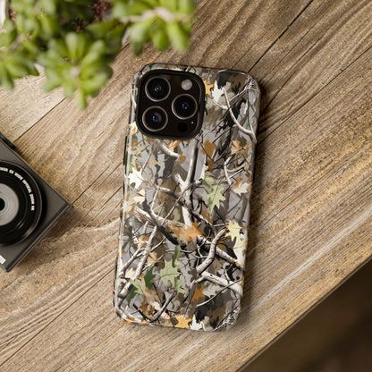 Camouflage Tree Hunting Tough Phone Case