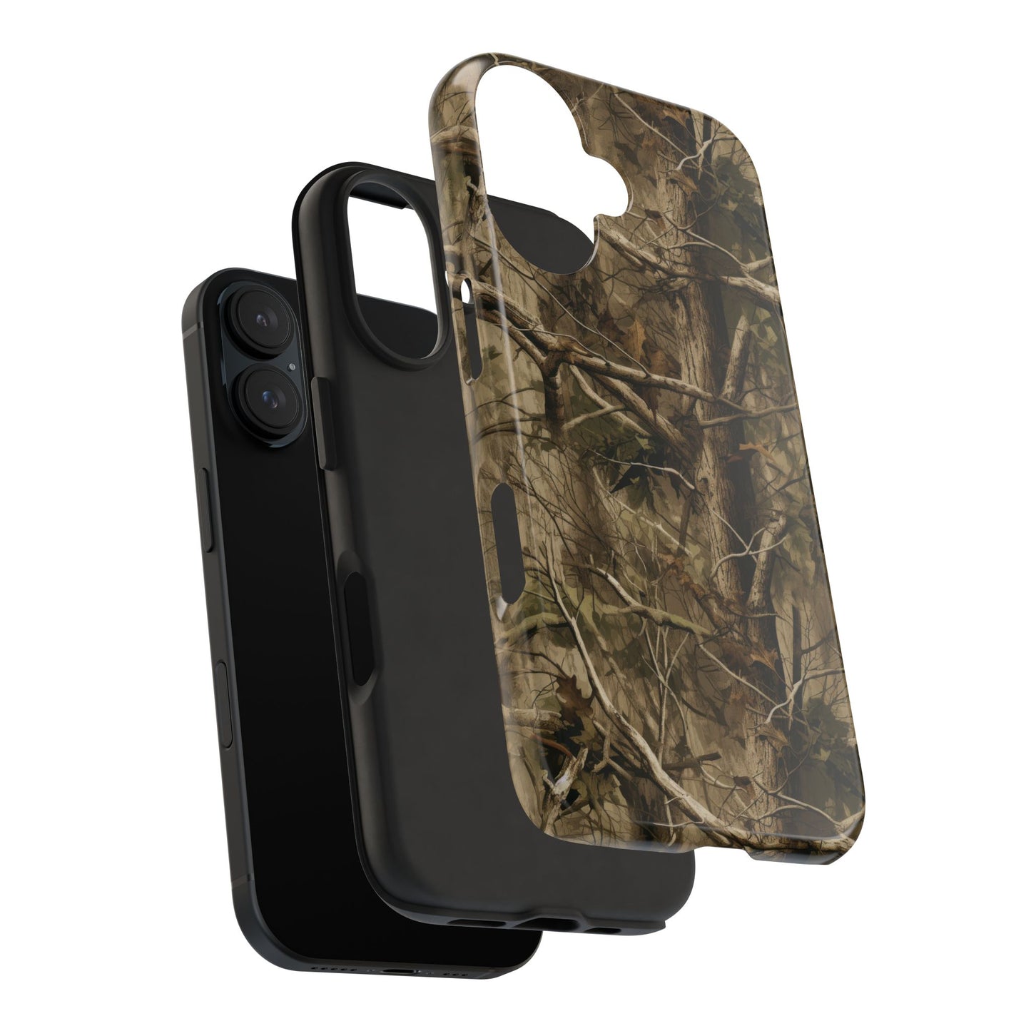 TREE CAMO TOUGH PHONE CASE