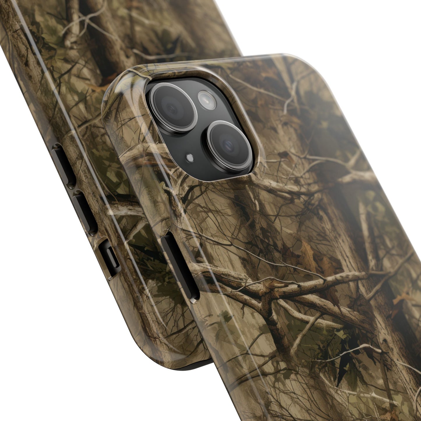 TREE CAMO TOUGH PHONE CASE