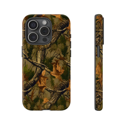 TREE CAMO HUNTING TOUGH PHONE CASE