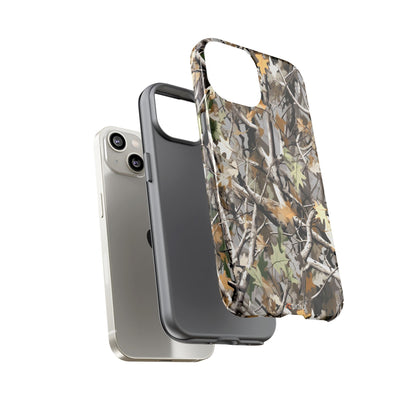 Camouflage Tree Hunting Tough Phone Case