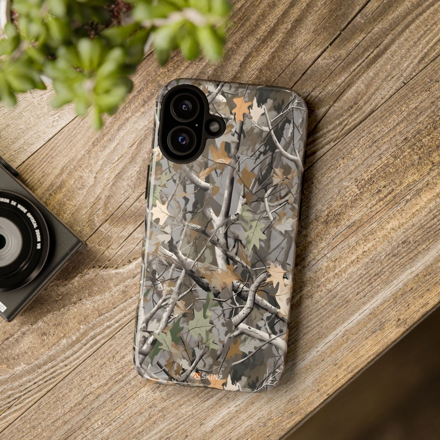 Tree Pattern Designs Tough Phone Case