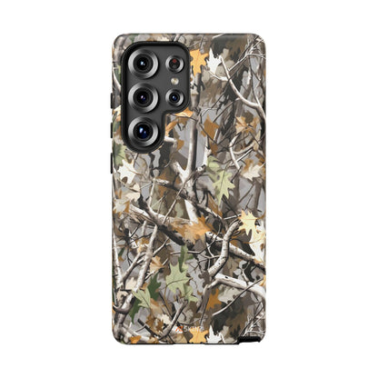 Camouflage Tree Hunting Tough Phone Case