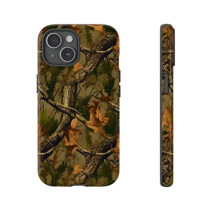TREE CAMO HUNTING TOUGH PHONE CASE