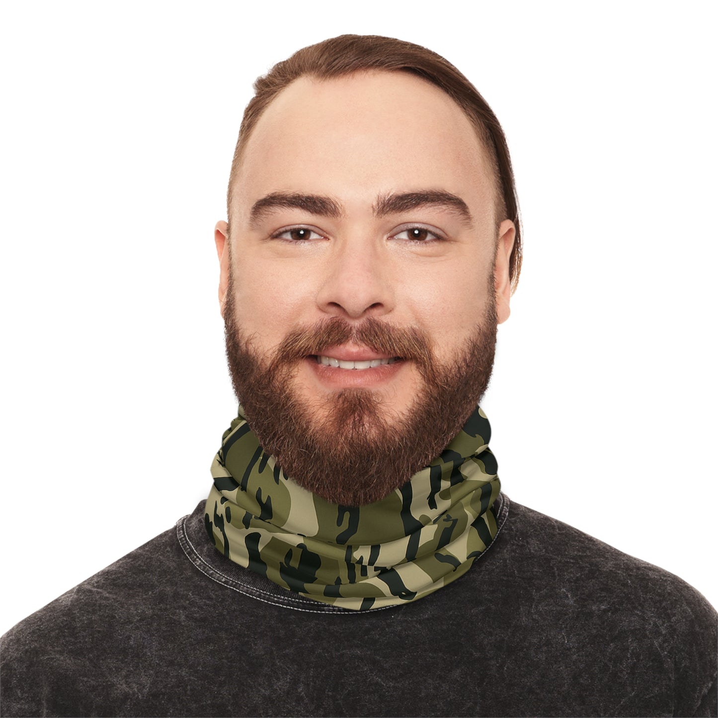 Camo Neck Gaiter Lightweight Face Mask
