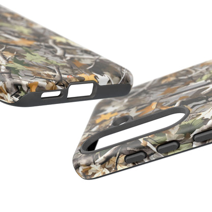 Camouflage Tree Hunting Tough Phone Case
