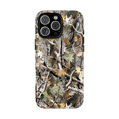 Camouflage Tree Hunting Tough Phone Case
