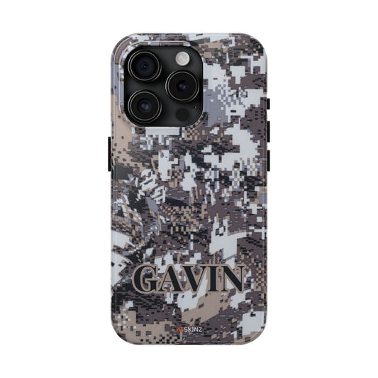 PERSONALIZED CAMO SITKA TOUGH PHONE CASE