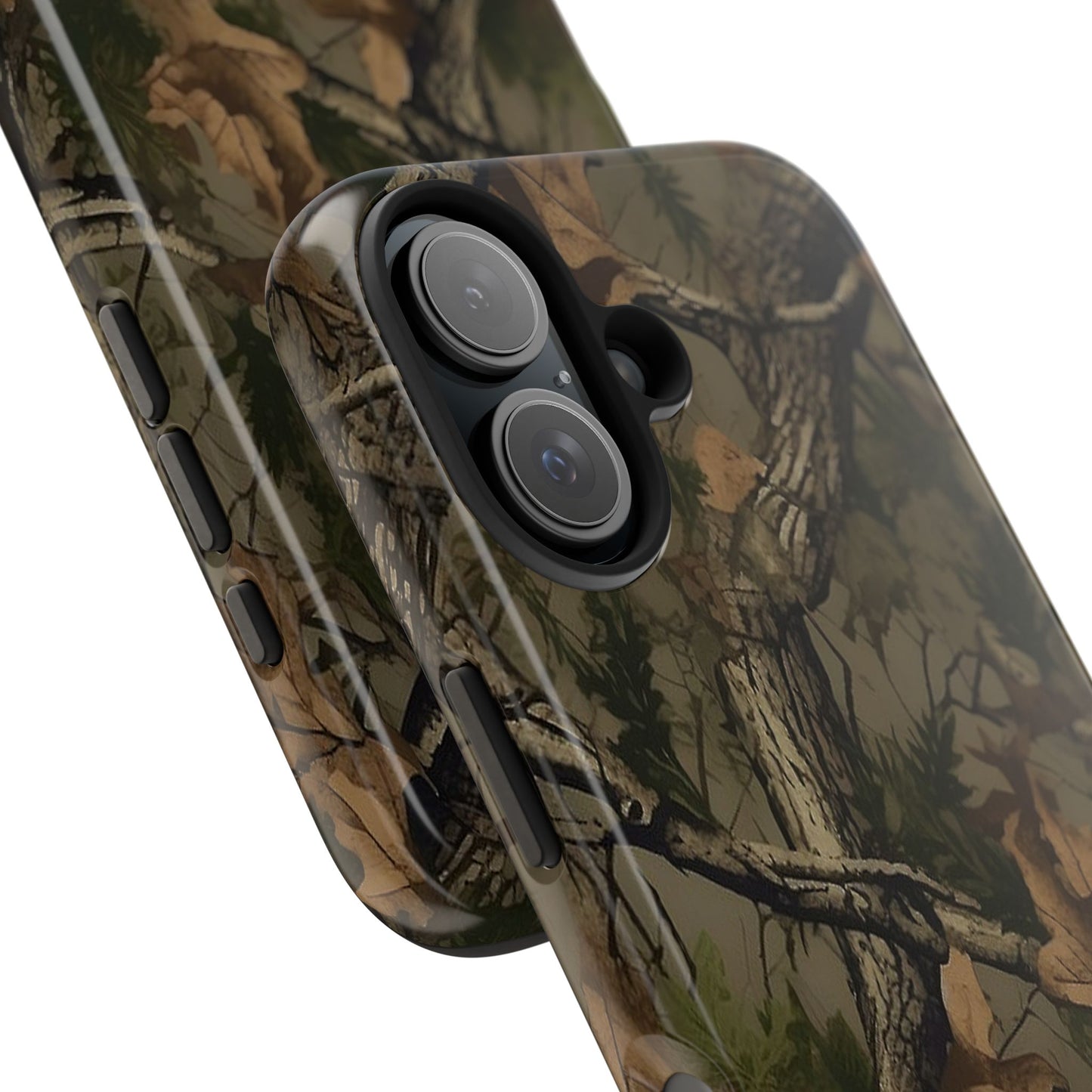 Camouflage Tree Pattern Tough Phone Case